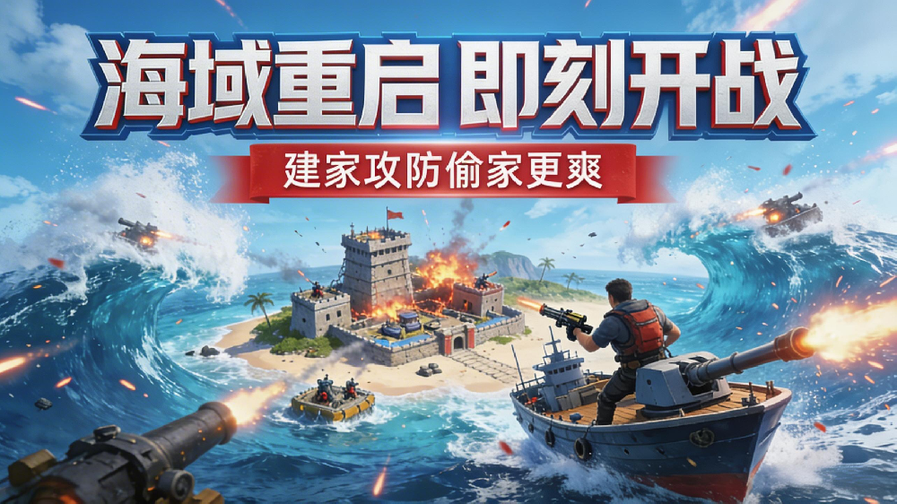 从小众黑马到现象级爆款：《海域重启》如何凭创新玩法突围生存游戏红海