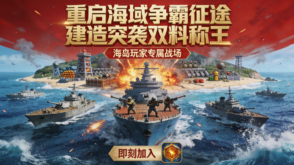 从单人开荒到公会共治，《海域重启》打造高粘性海洋生存社区